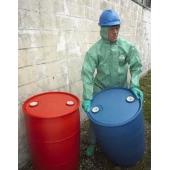 雷克兰TTX428E农药实验防化服工业喷砂防护服透气连体带帽防尘服