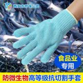 雷克兰96-1754高性能纤维抗切割手套防微生物细菌可接触食品单只